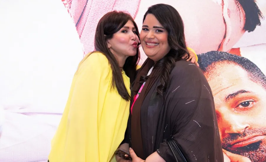 سارة الجابر وعهود السامر- الصورة من حساب MBC Talent على الانستغرام