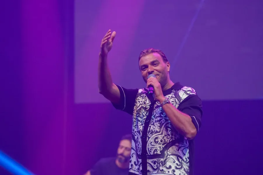 حفل رامي صبري كامل العدد في دبي -الصورة من المركز الصحفي للشركة المنظمة