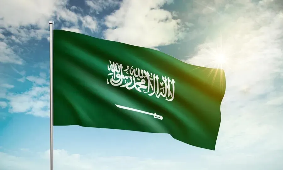 علم المملكة العربية السعودية 
