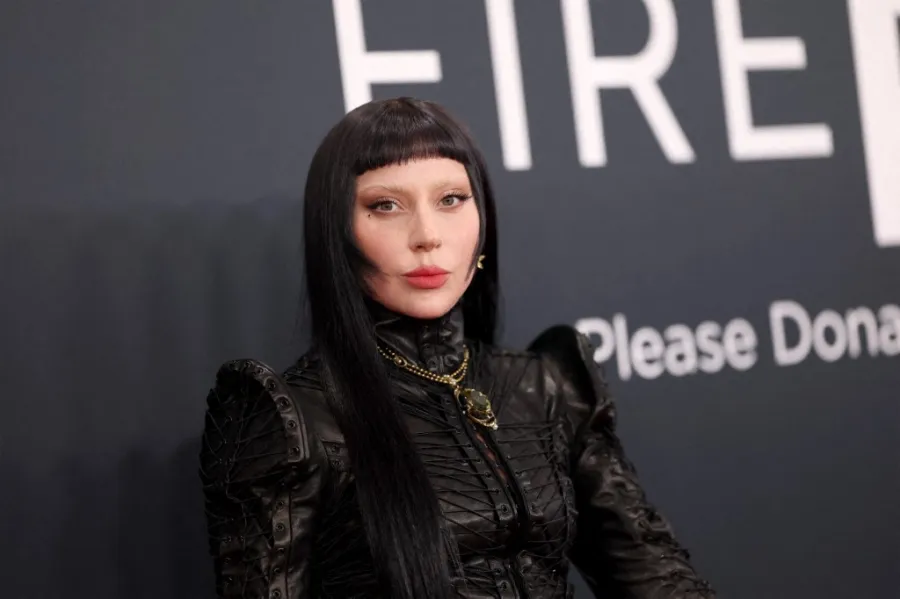 ليدي غاغا في كاليفورنيا (lady gaga in california). مصدر الصورة: Matt Winkelmeyer / GETTY IMAGES NORTH AMERICA / Getty Images via AFP