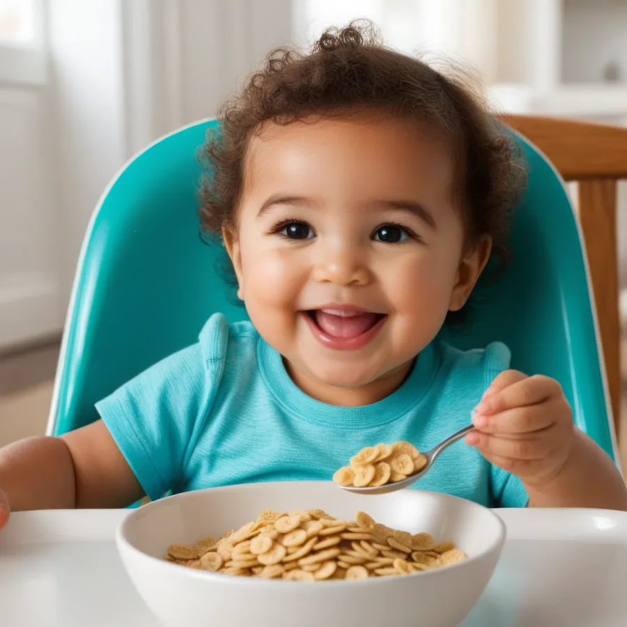 صورة لطفلة قبل الذهاب للحضانة