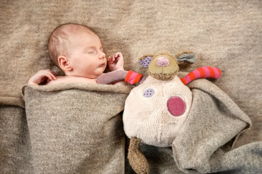 صورة رضيع نائم