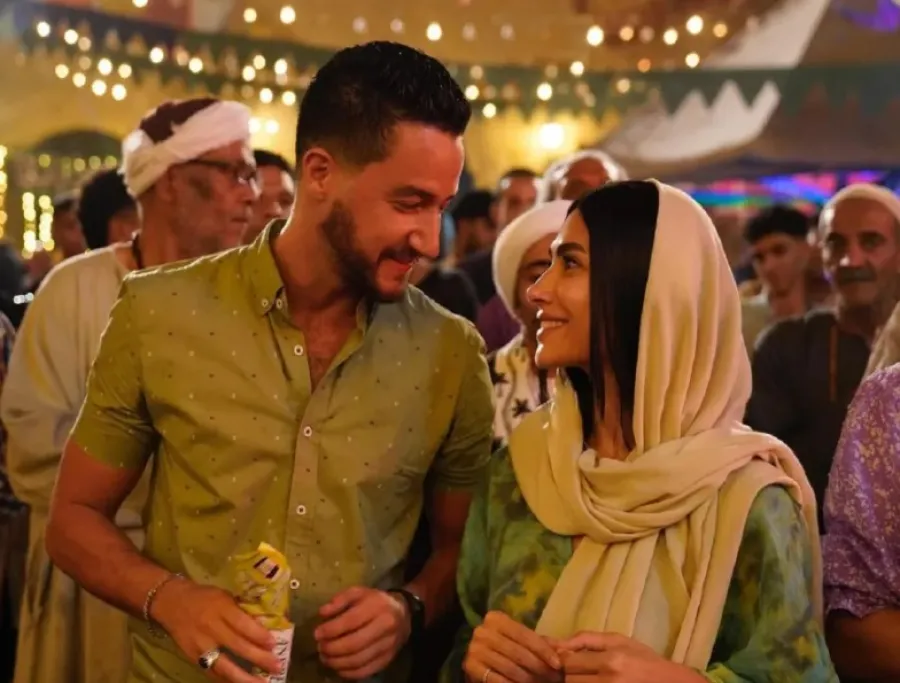 أحمد مالك وهدى المفتي - الصورة من حساب الأخيرة على إنستغرام