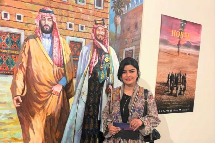 ميلا الزهراني- الصورة خاصة بسيدتي من تصوير زكية البلوشي