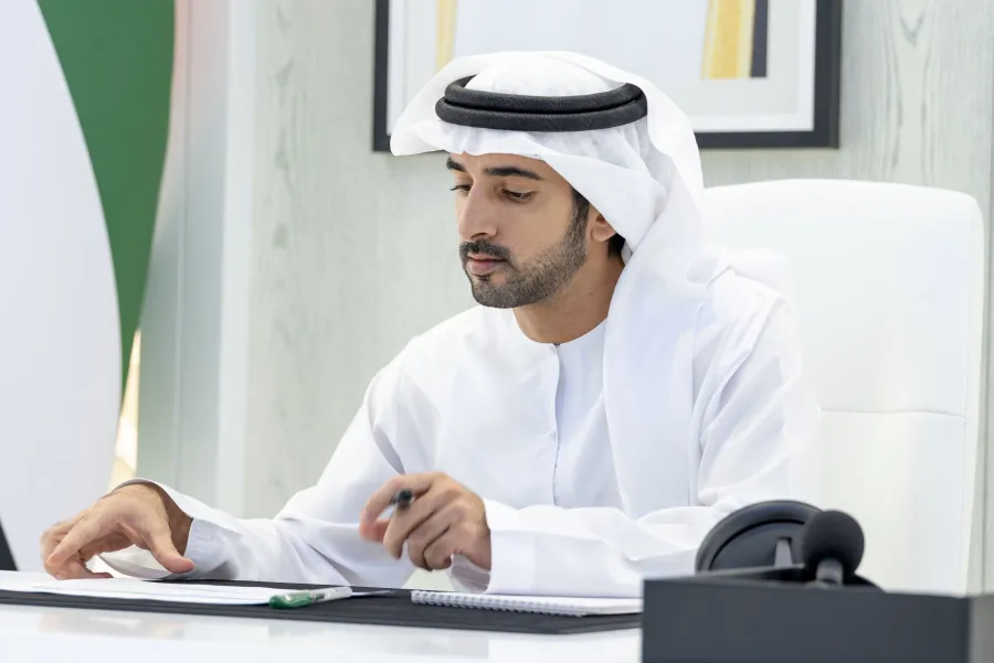  الشيخ حمدان بن محمد بن راشد آل مكتوم، ولي عهد دبي، نائب رئيس مجلس الوزراء وزير الدفاع، رئيس المجلس التنفيذي لإمارة دبي. (مصدر الصورة : مكتب دبي الإعلامي)