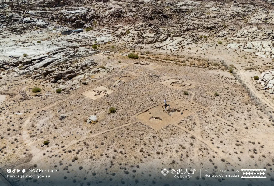 اكتشاف أقدم مستوطنة معمارية بالجزيرة العربية  - الصورة من حساب وزير الثقافة السعودي على منصة إكس