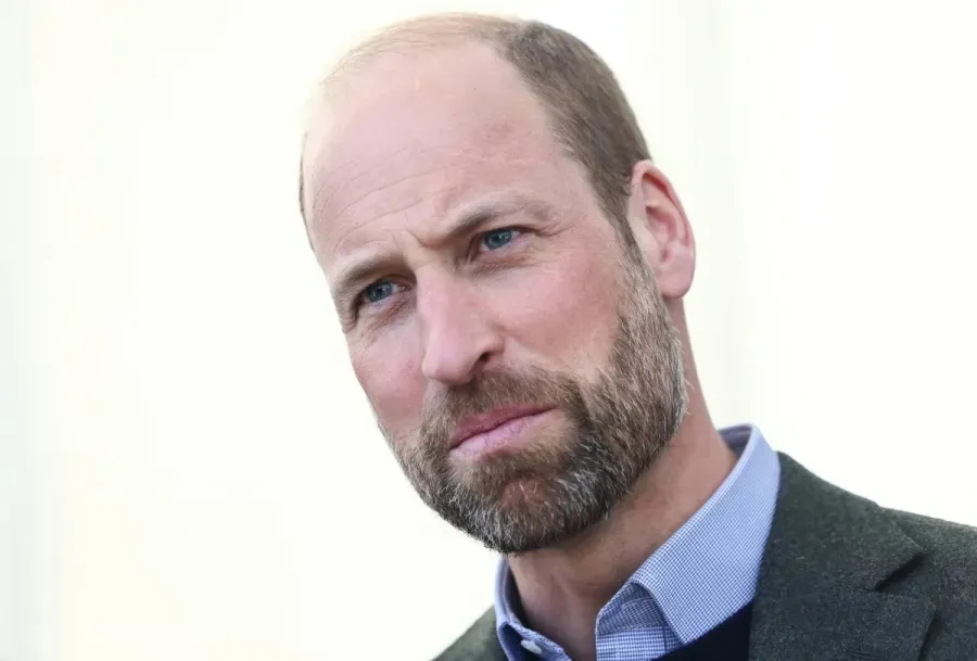 الأمير ويليام أثناء زيارة مستشفى في إنجلترا (Prince William during a visit to a hospital in England). مصدر الصورة: Jack Taylor / POOL / AFP