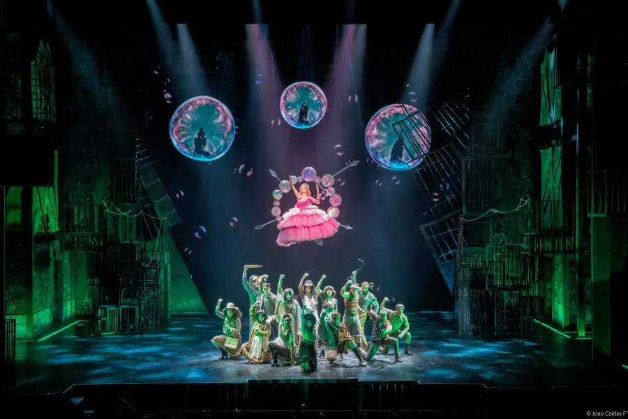 المسرحية الموسيقية العالمية ويكد. مصدر الصورة (الحساب الرسمي للهيئة الملكية لمدينة الرياض)