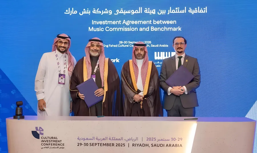 اتفاقية استراتيجية بين بنش مارك وهيئة الموسيقى- الصورة من المركز الإعلامي