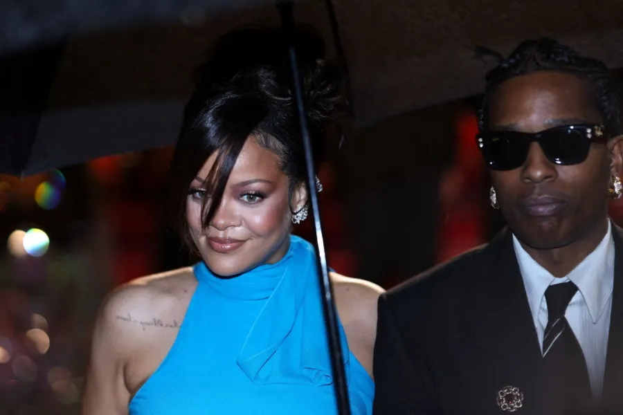 ريهانا وآساب روكي Rihanna and Asap Rocky في مهرجان كان 2025. مصدر الصورة: Sameer AL-DOUMY / AFP