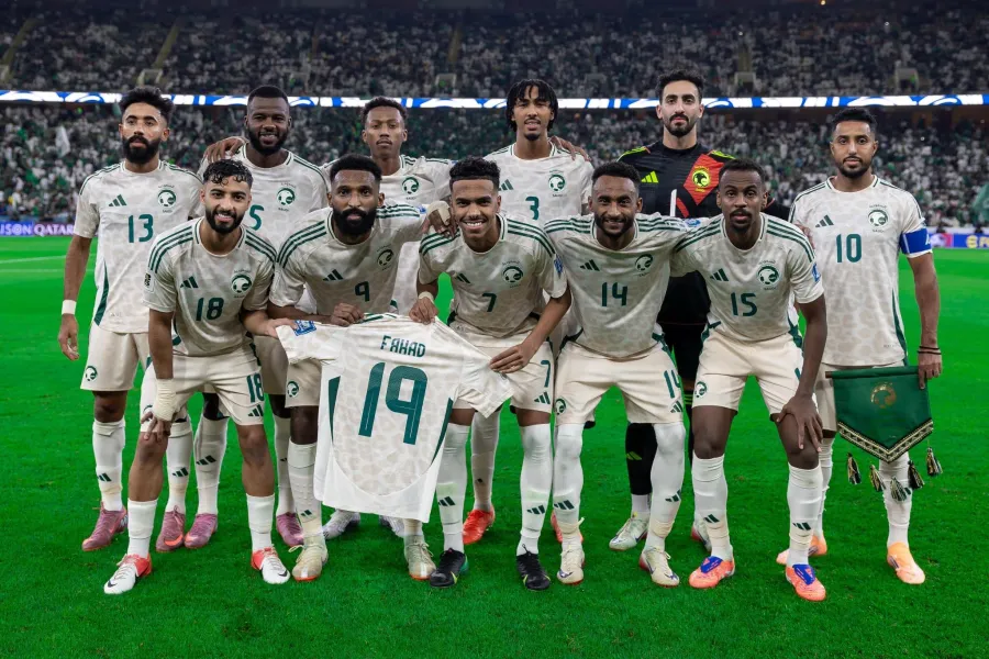المنتخب السعودي يفوز على نظيره الإندونيسي. الصورة من حساب المنتخب السعودي على منصة x