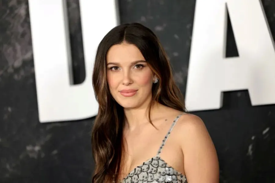 ميلي بوبي براون Millie Bobby Brown مصدر الصورة Dimitrios Kambouris / GETTY IMAGES NORTH AMERICA / Getty Images via AFP