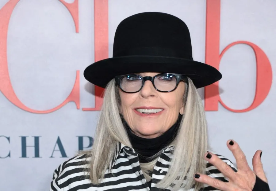 ديان كيتون في نيويورك ( Diane Keaton in newyork ). مصدر الصورة: Dimitrios Kambouris / GETTY IMAGES NORTH AMERICA / Getty Images via AFP