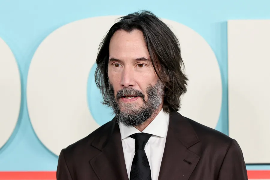 كيانو ريفز في نيويورك ( Keanu Reeves in newyork ). مصدر الصورة: Theo Wargo / GETTY IMAGES NORTH AMERICA / Getty Images via AFP