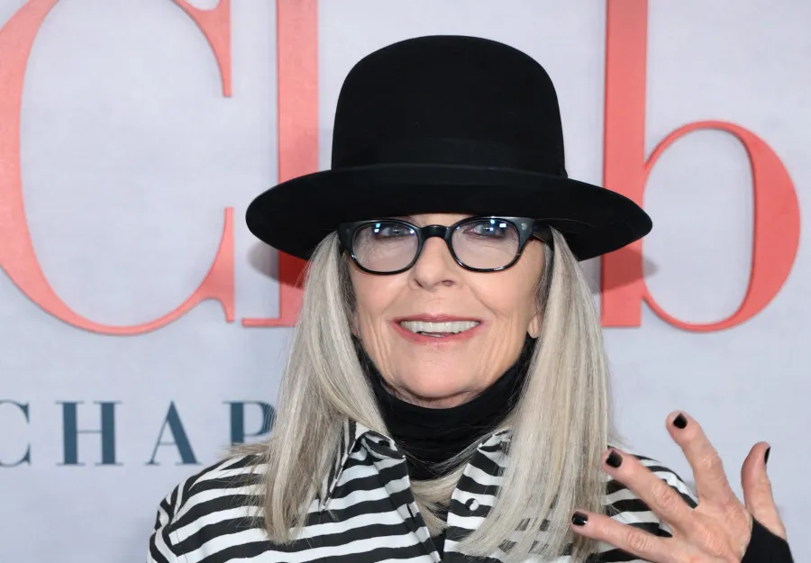 ديان كيتون في نيويورك ( Diane Keaton in newyork ). مصدر الصورة: Dimitrios Kambouris / GETTY IMAGES NORTH AMERICA / Getty Images via AFP