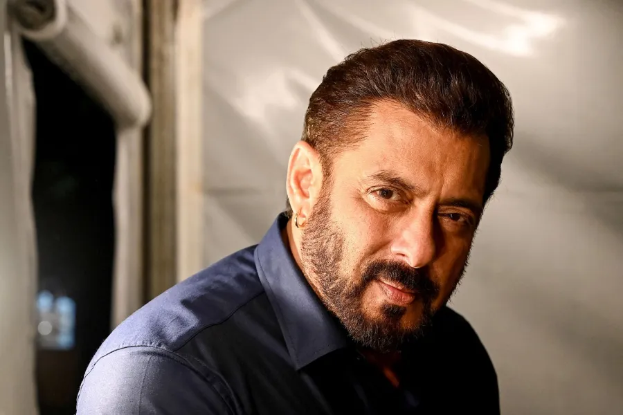 سلمان خان في مومباي (Salman Khan in Mumbai). مصدر الصورة: SUJIT JAISWAL / AFP