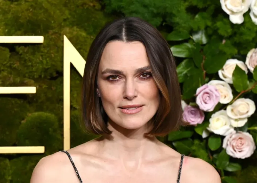 كيرا نايتلي Keira Knightley (مصدر الصورة: Gilbert Flores/GG2025/Penske Media via Getty Images) كيرا نايتلي Keira Knightley (مصدر الصورة: Gilbert Flores/GG2025/Penske Media via Getty Images)