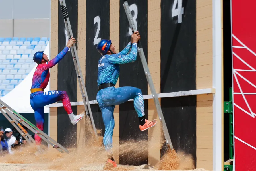 من بطولة العالم لرياضة الإطفاء والإنقاذ (الصورة من المركز الإعلامي) بطولة العالم لرياضة الإطفاء والإنقاذ