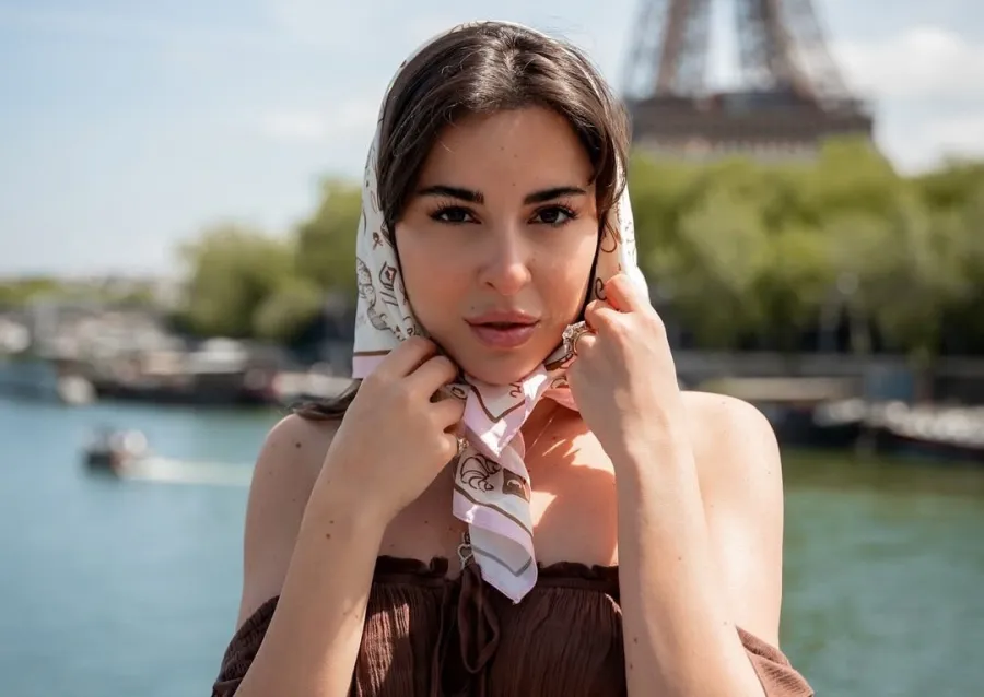 سارة أبي كنعان- الصورة من حسابها على إنستغرام سارة أبي كنعان- الصورة من حسابها على إنستغرام