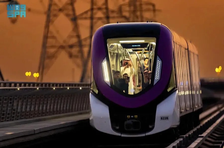 قطار الرياض- الصورة من واس 