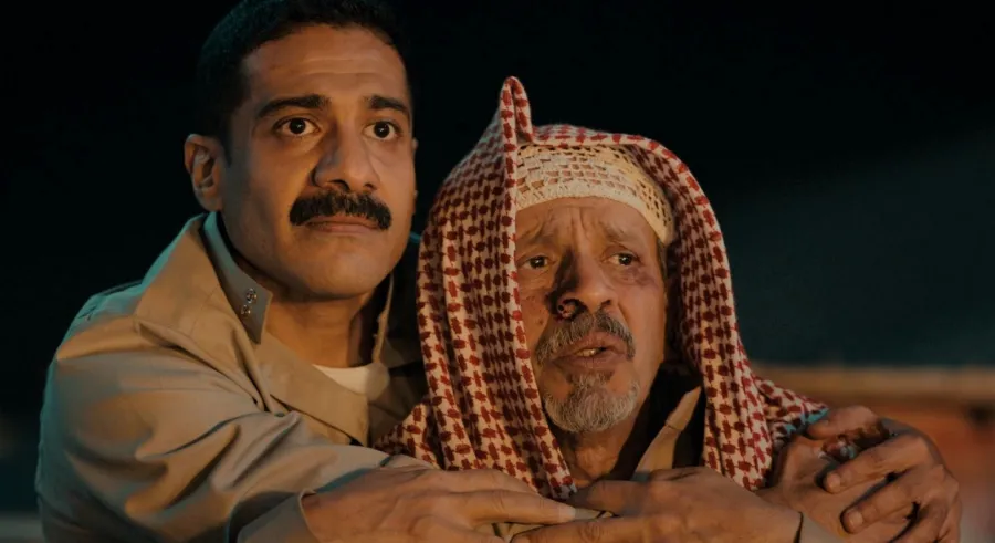 محمد الدوخي وعبد العزيز السكيرين- الصورة من المركز الإعلامي لنتفلكس