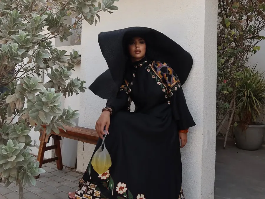 مدونة الموضة سهى طه - الصورة من حسابها على إنستغرام