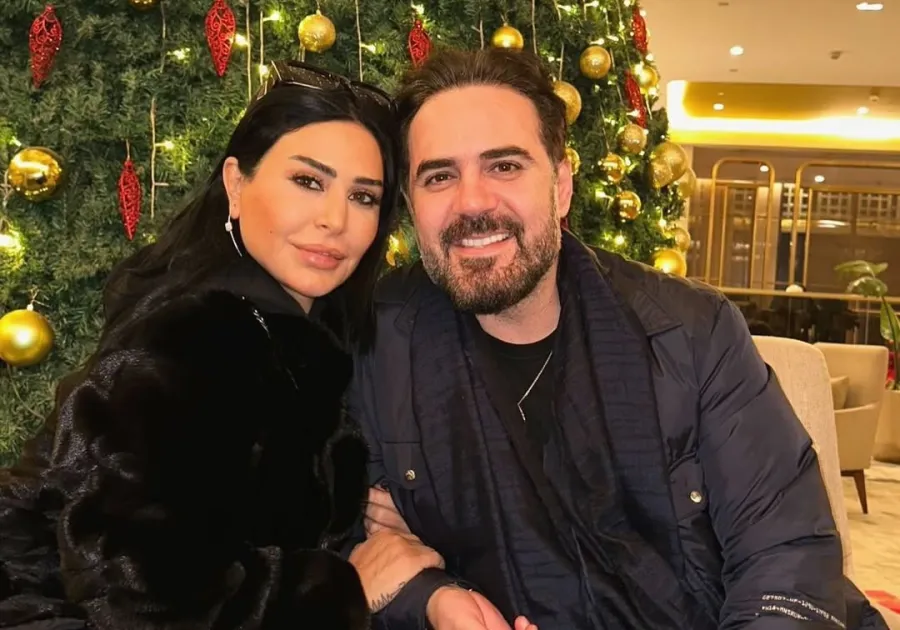 وائل جسار وزوجته ميراي مقدسي- الصورة من حسابها على إنستغرام