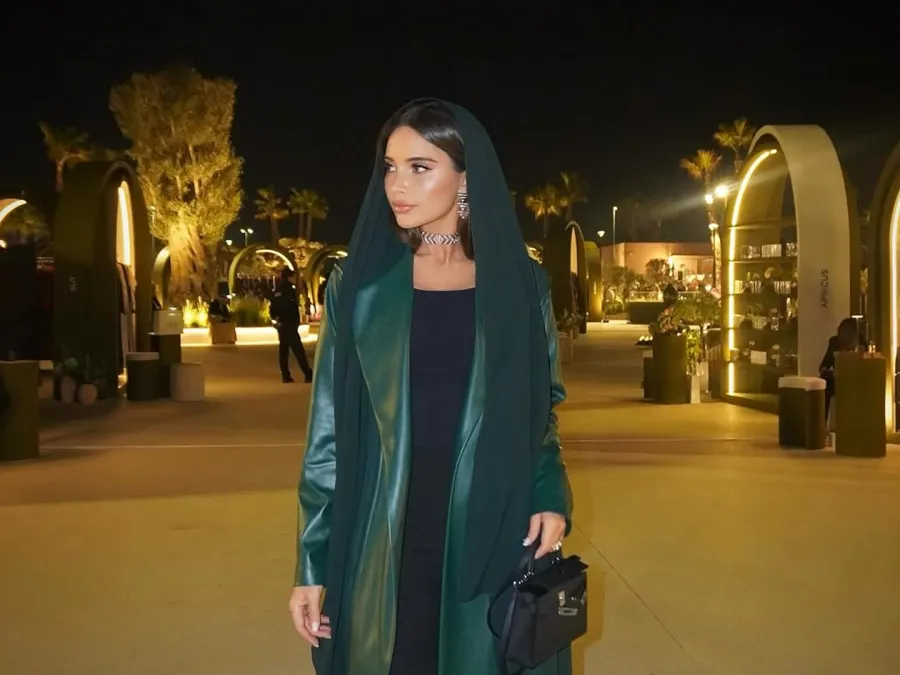 مدونة الموضة فاطمة حسام - الصورة من حسابها على إنستغرام