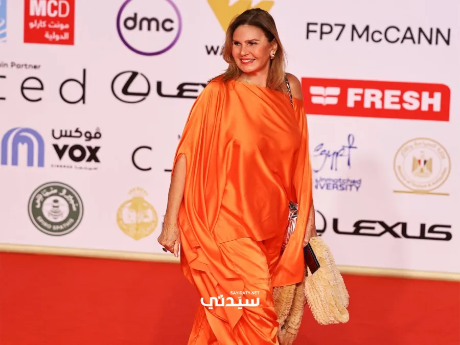 يسرا في مهرجان القاهرة السينمائي 2025 - تصوير أحمد يحيى خاص سيدتي