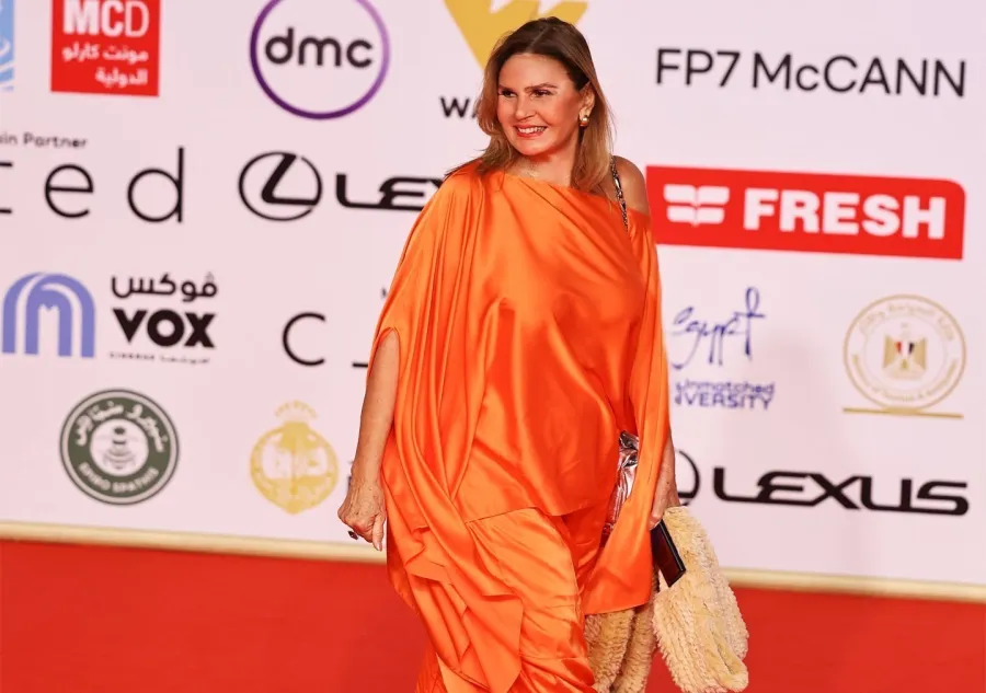يسرا في مهرجان القاهرة السينمائي 2025 - تصوير أحمد يحيى خاص سيدتي