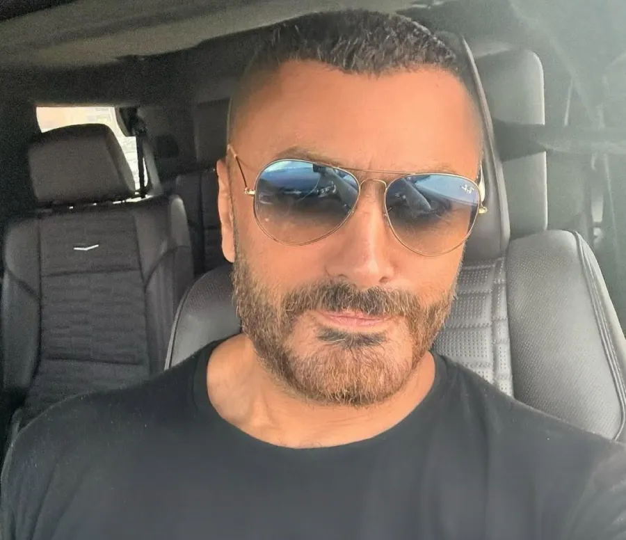 تامر حسني - الصورة من حسابه على إنستغرام