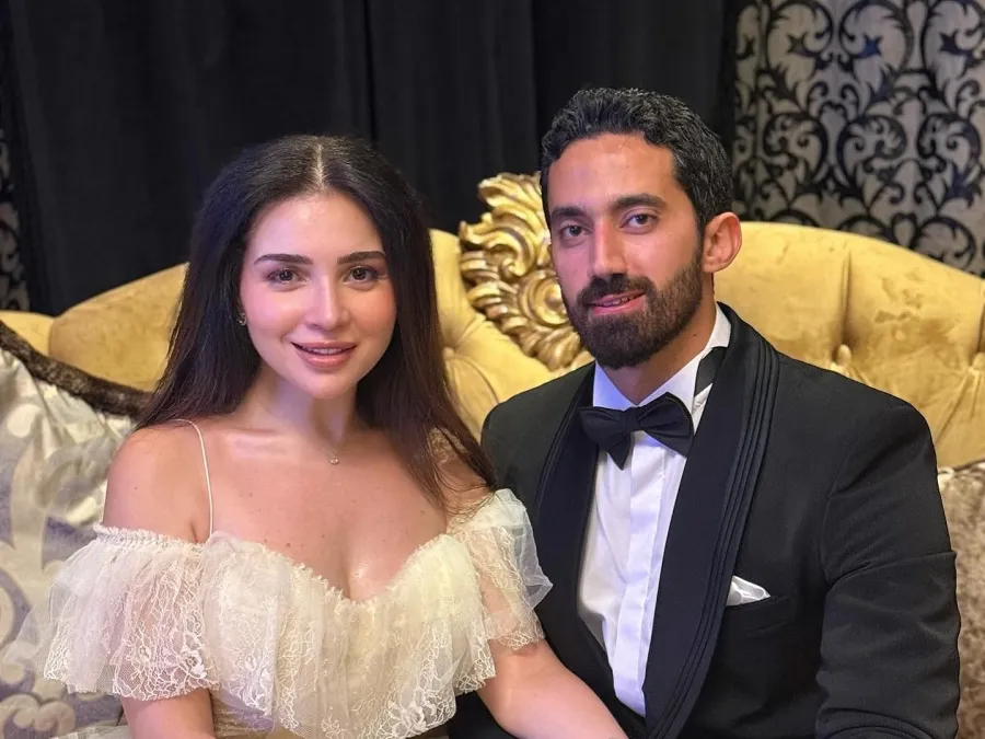 مي عز الدين واحمد تيمور - الصورة من حسابها على إنستغرام