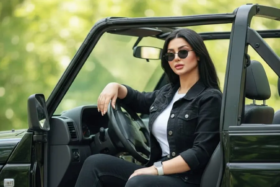 هبة الزياد- الصورة من حسابها على فيسبوك