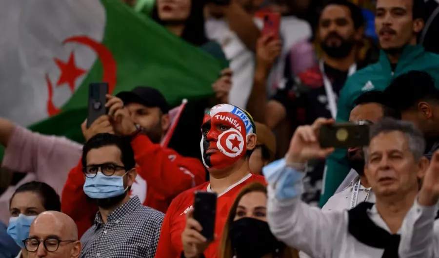 جمهور إحدى بطولات كأس العرب