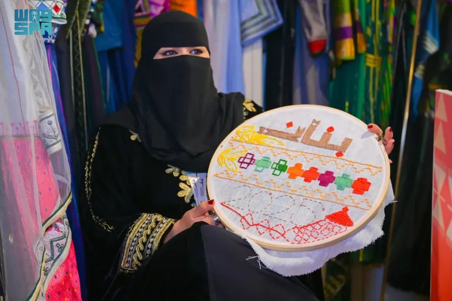 فعاليات الأسبوع السعودي الدولي للحرف اليدوية - الصورة من وكالة الأنباء السعودية "واس"