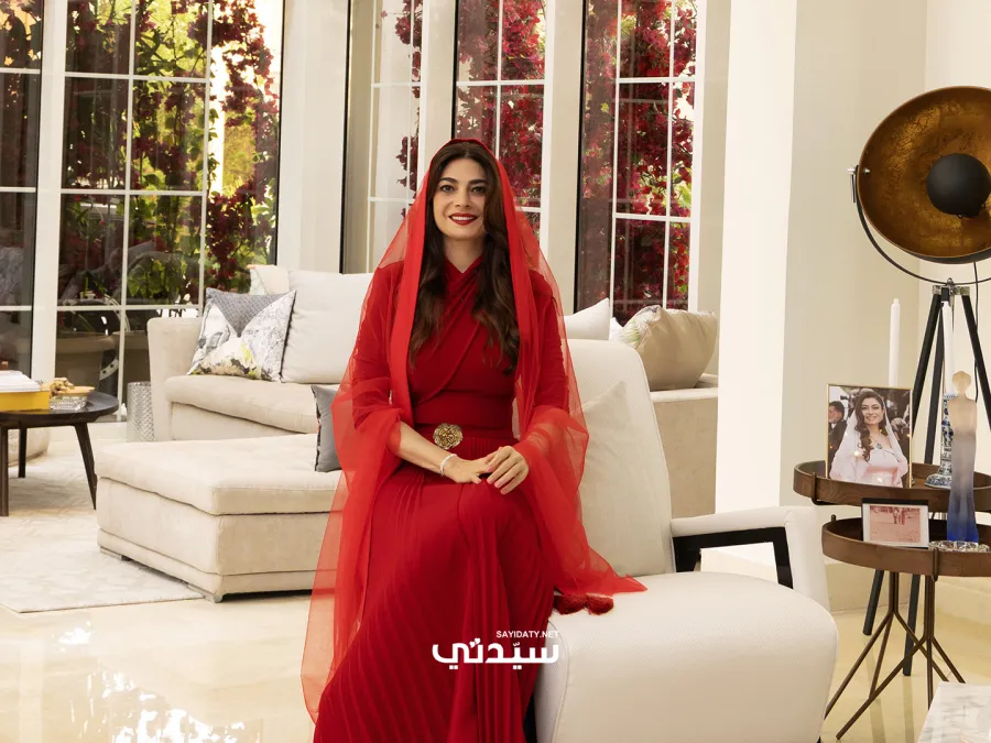 المصممة السعودية هنيدة صيرفي 