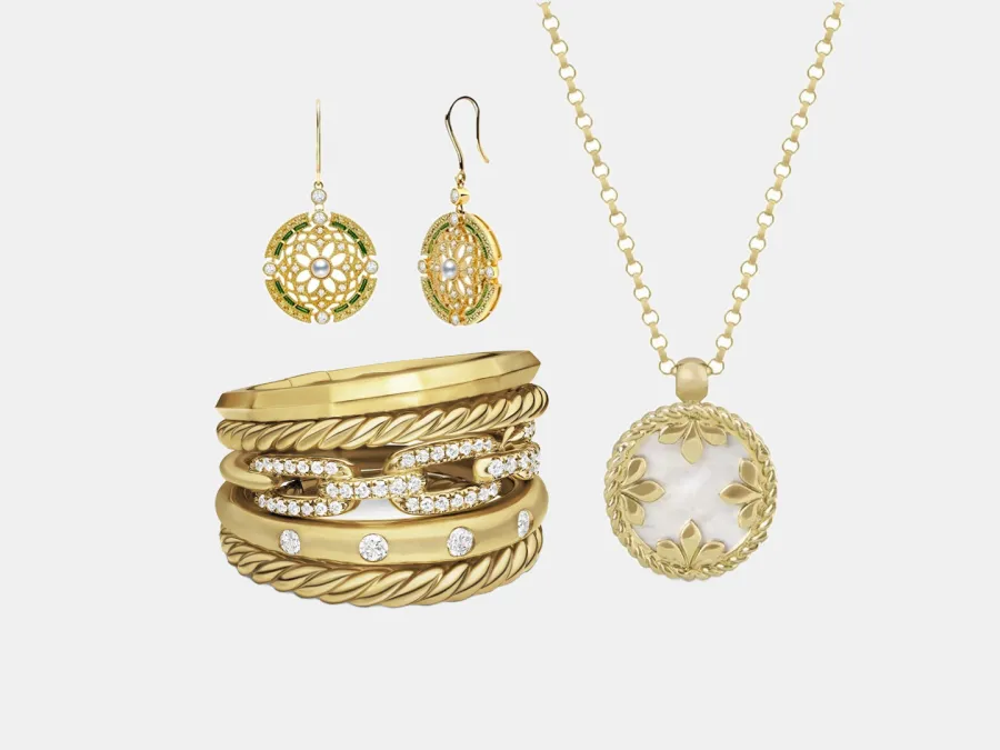 مجوهرات بصيحة التكديس الجيل زد