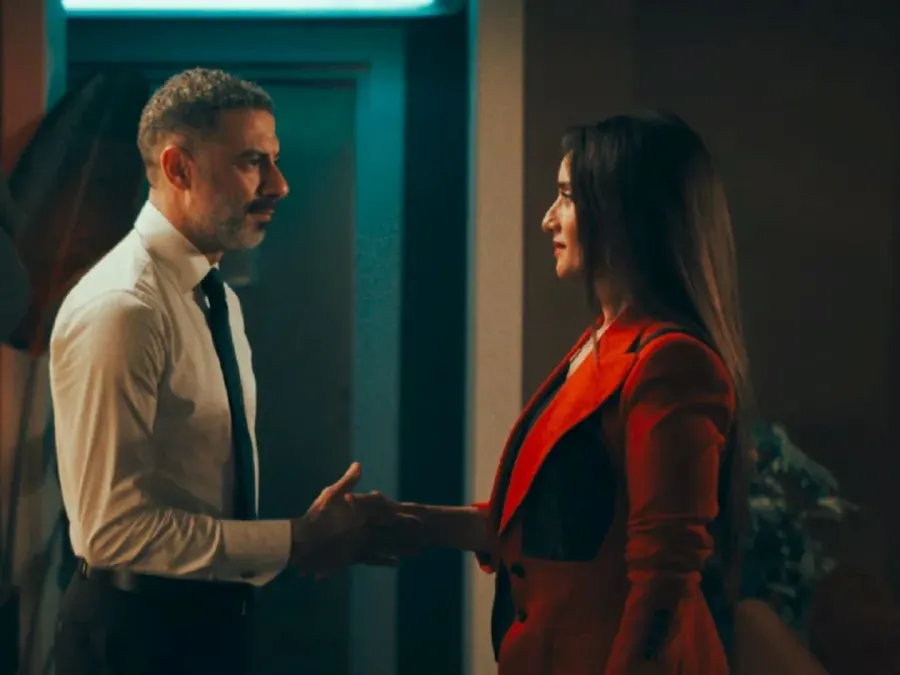 زينة ومحمد فراج - الصورة من الشركة المنتجة