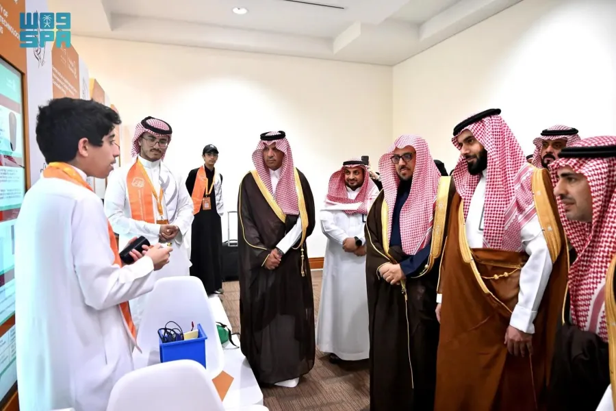 الموهوبون السعوديون في معرض إبداع 2026 - الصورة من وكالة الأنباء السعودية "واس"