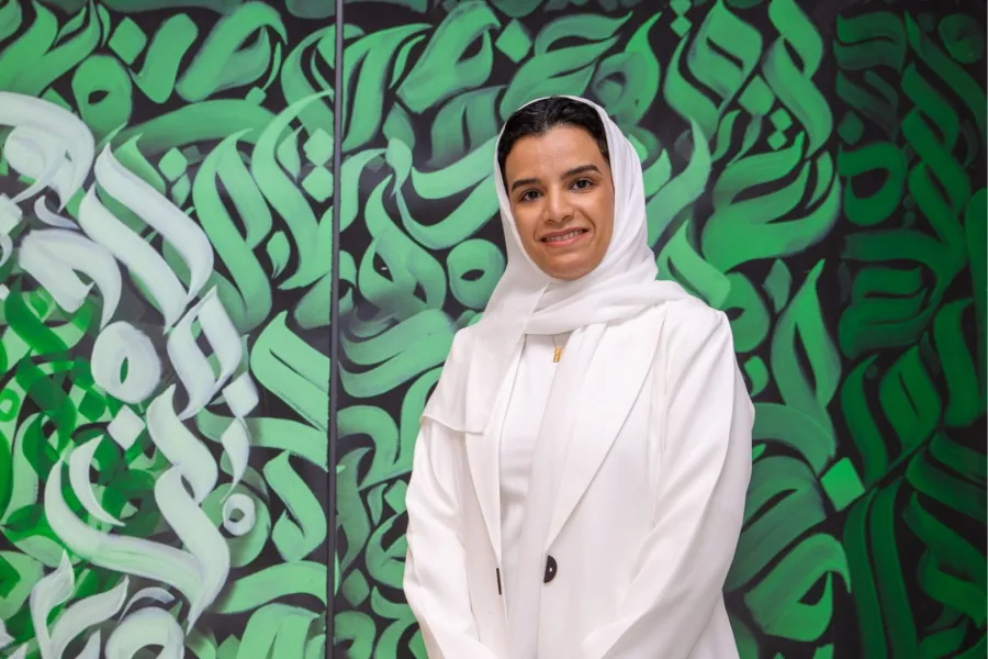 الخطاطة والفنانة السعودية هند الغامدي