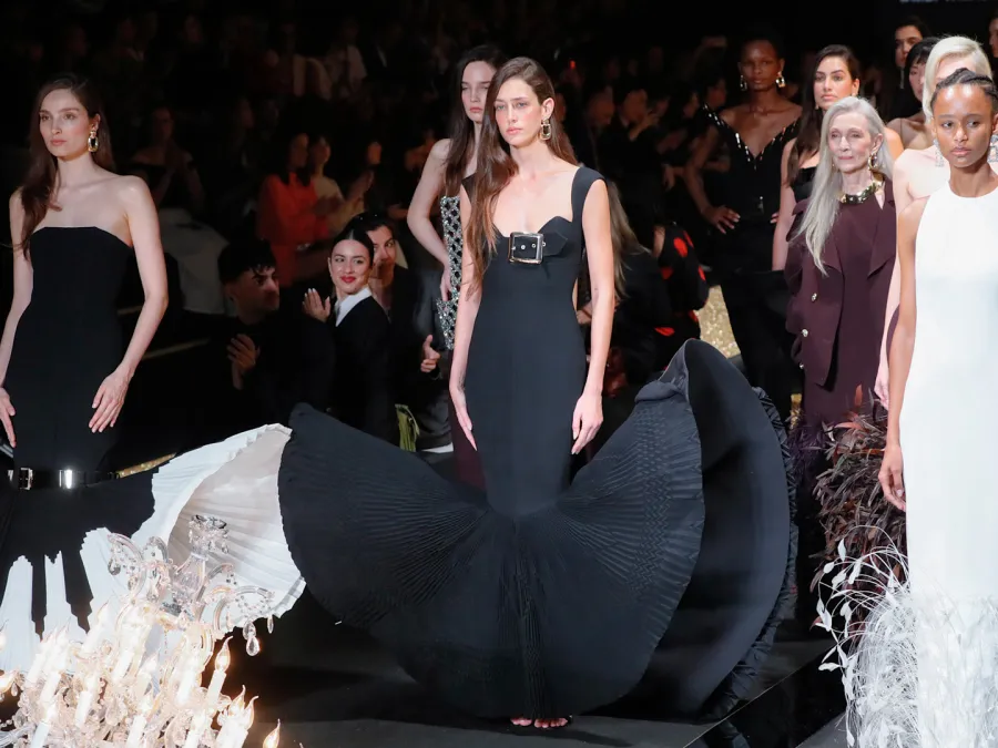 فستان من إيزابيل سانشيز Isabel Sanchis - الصورة من Launchmetrics/Spotlight ©