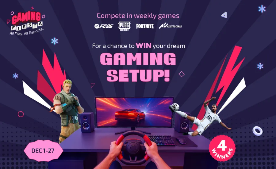 مهرجان الألعاب مع فيرجن ميجاستور!