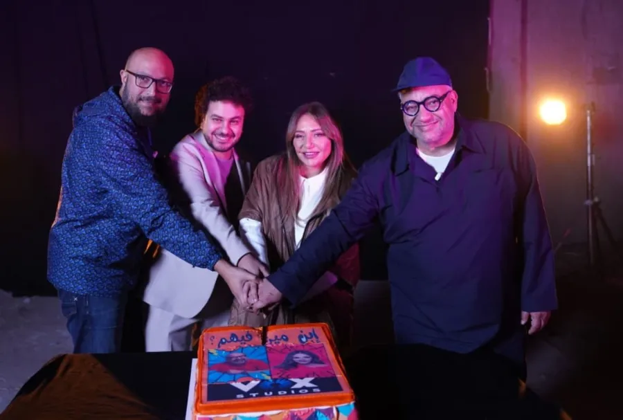 كواليس ابن مين فيهم- الصورة من المركز الإعلامي للفيلم