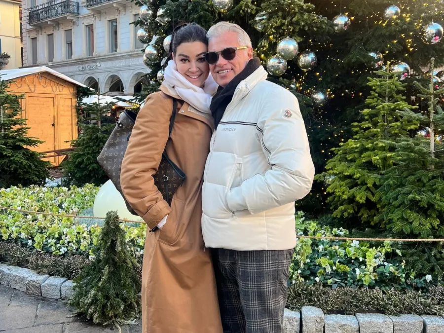 أروى جودة وزوجها - الصورة من حسابها على إنستغرام