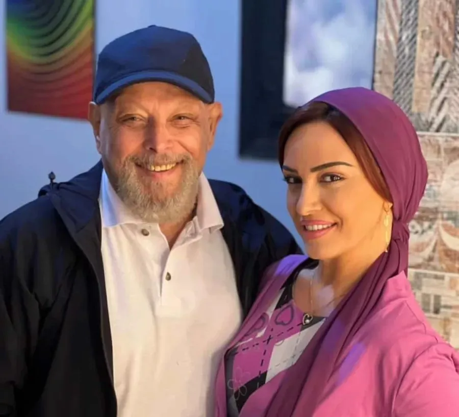 ريهام عبد الغفور برفقة والدها الراحل- الصورة من حسابها على إنستغرام