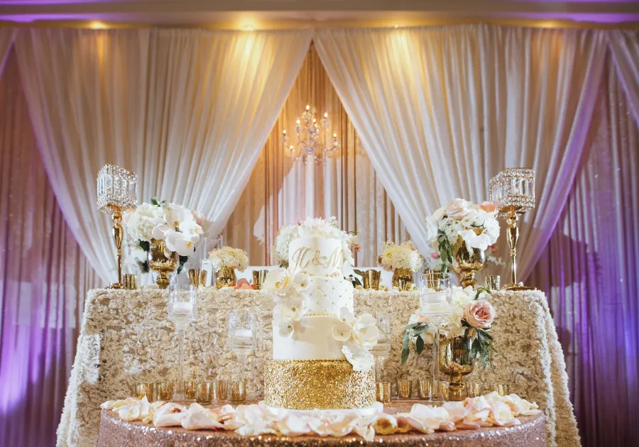 بوفيه الحلوى في العرس 