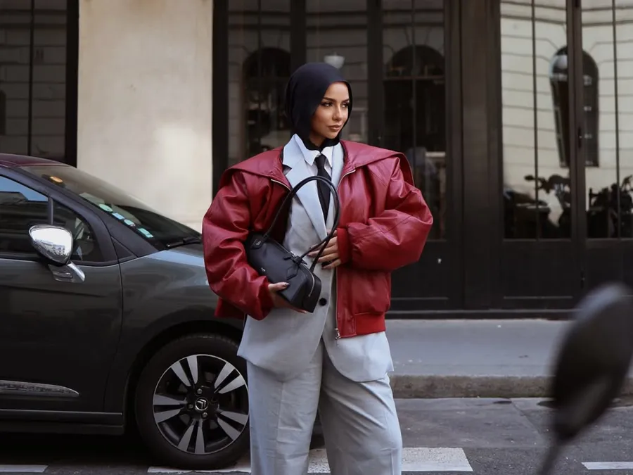 مدونة الموضة سهى طه -الصورة من حسابها على إنستغرام