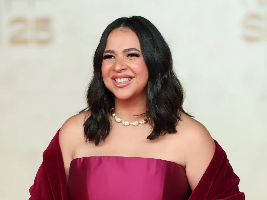 ايمي سمير غانم من افتتاح مهرجان البحر الأحمر السينمائي. مصدر الصورة: -  Daniele Venturelli/Getty Images for The Red Sea International Film Festival