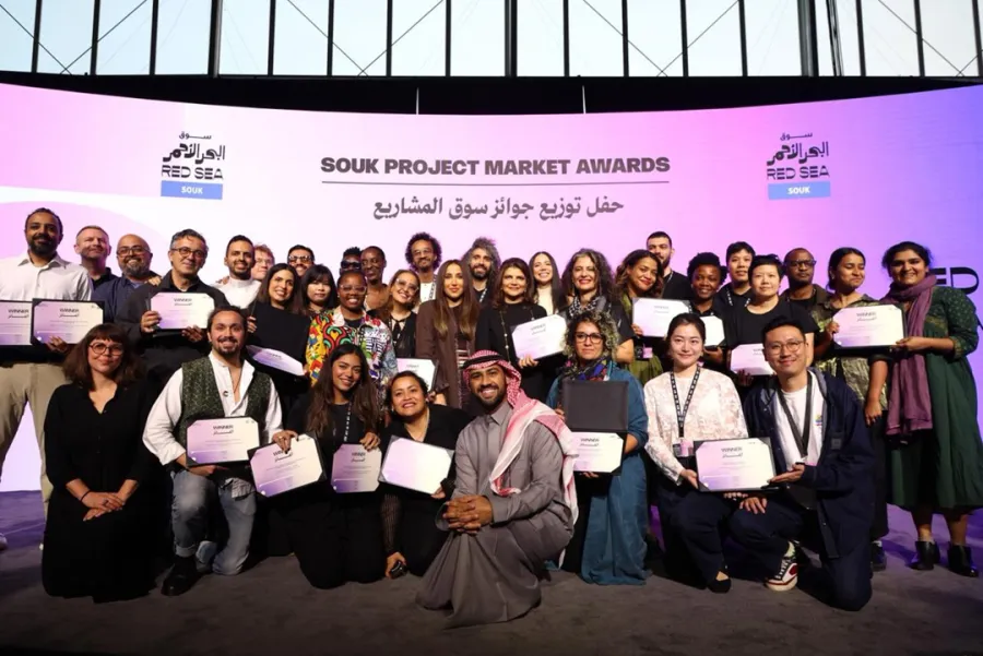الفائزين بجوائز سوق البحر الأحمر لعام 2025- الصورة من المركز الإعلامي