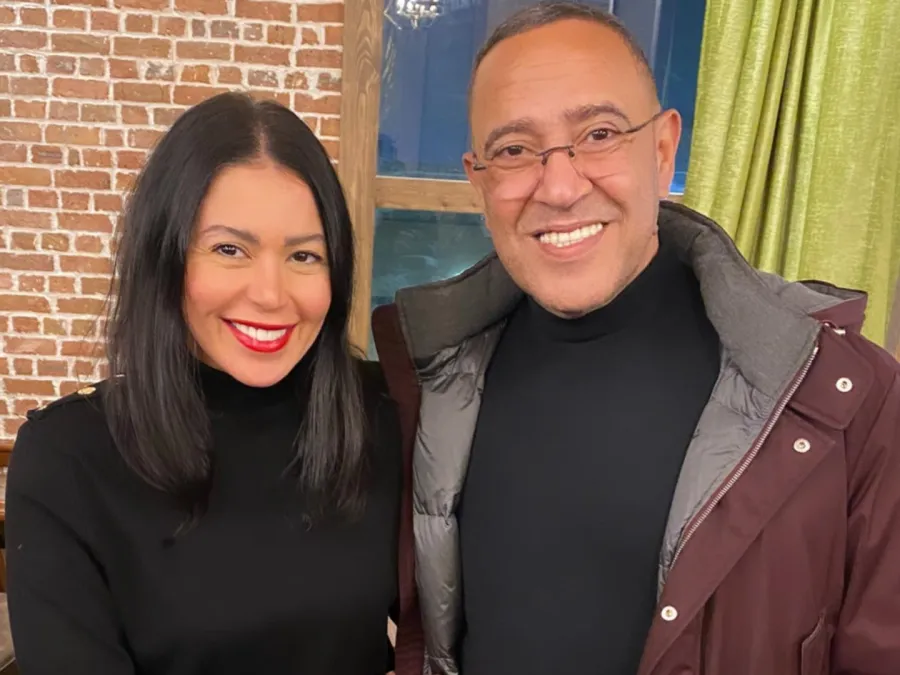 لقاء الخميسي وأشرف عبد الباقي - الصورة من حساب لقاء الخميسي على إنستغرام